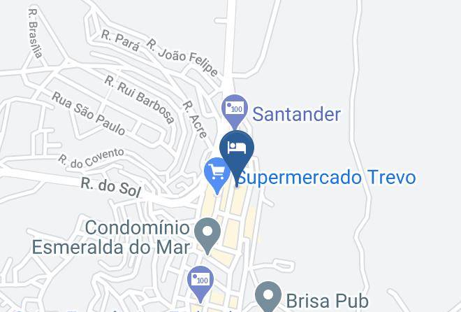 Ribeirao - Pousada Talismar Maps