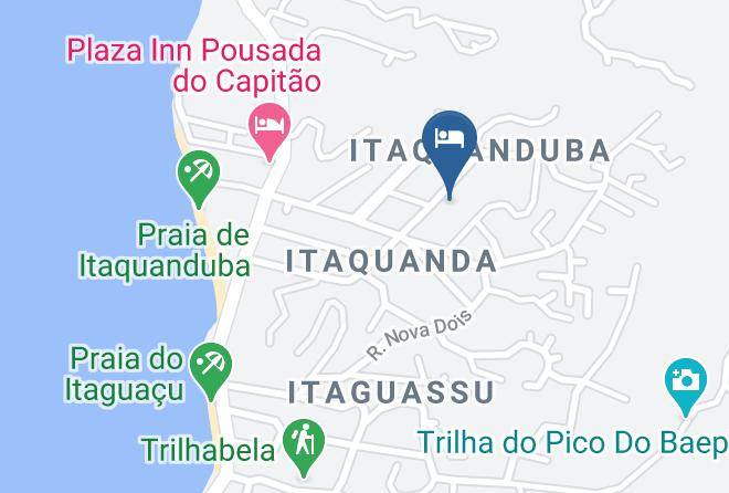Ilhabela - Pousada Aporan Maps