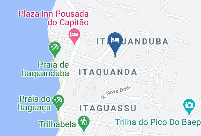 Ilhabela - Pousada Tamara Maps