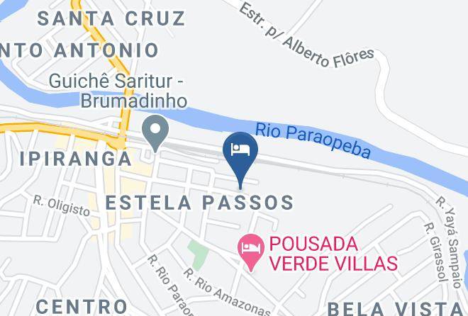 Brumadinho - Pousada Tamboril Maps