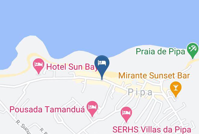 Tibau Do Sul - Pousada Tartaruga Maps