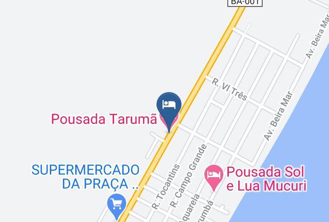 Mucuri - Pousada Taruma Maps