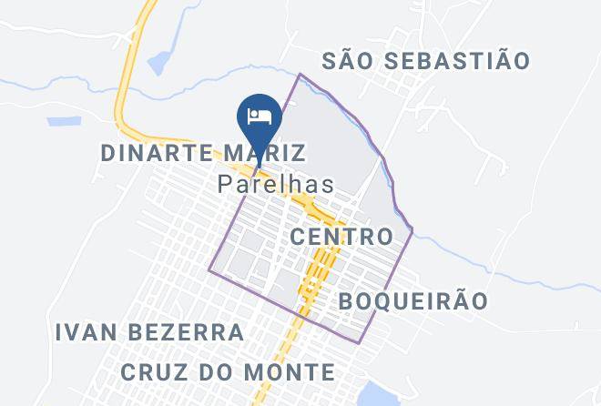 Parelhas - Pousada Tavares Maps