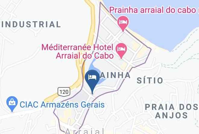 Arraial Do Cabo - Pousada Tayluz Maps