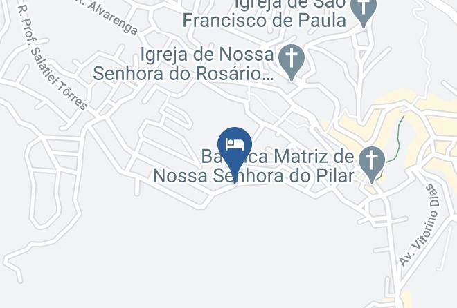 Ouro Preto - Pousada Taynara Maps