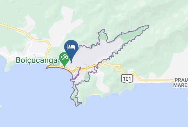 Sao Sebastiao - Pousada Tempo Rei Maps