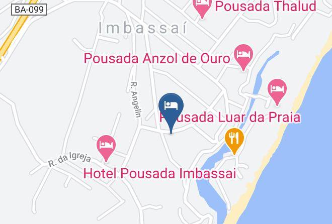 Mata De Sao Joao - Pousada Terra Doce Maps