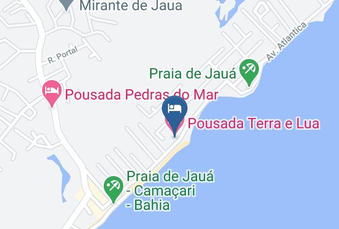 Camacari - Pousada Terra E Lua Maps