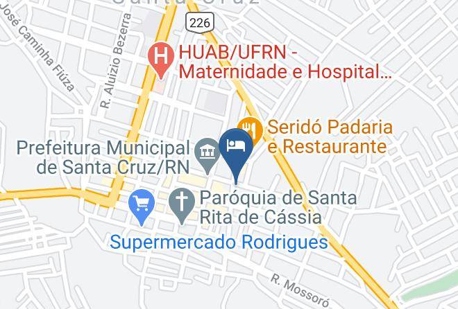 Santa Cruz - Pousada Terra Santa Ii Maps