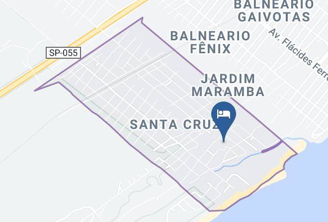 Itanhaem - Pousada Terramar Maps