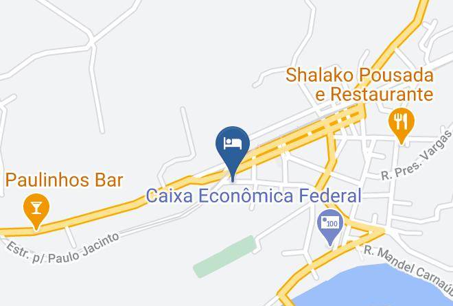 Vicosa - Pousada Thauanne Maps