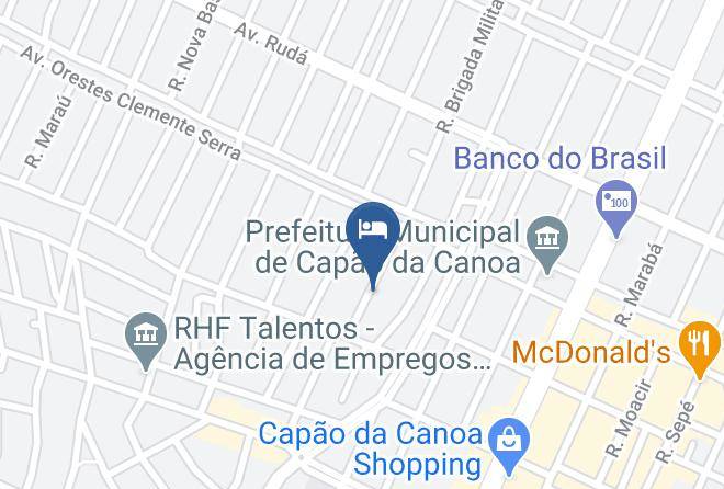 Capao Da Canoa - Pousada Thropical Maps