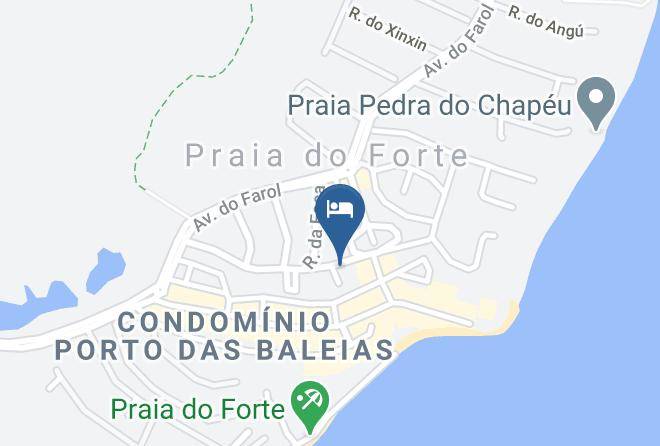 Mata De Sao Joao - Pousada Tia Helena Praia Do Forte Maps