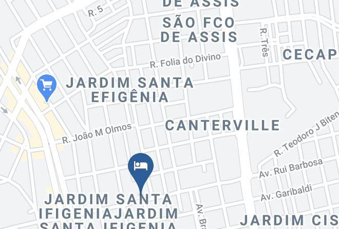 Olimpia - Pousada Tia Nena Maps