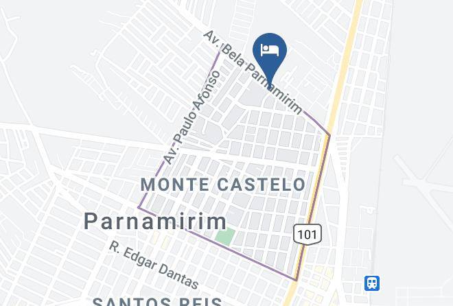 Parnamirim - Pousada Tia Rosa Maps