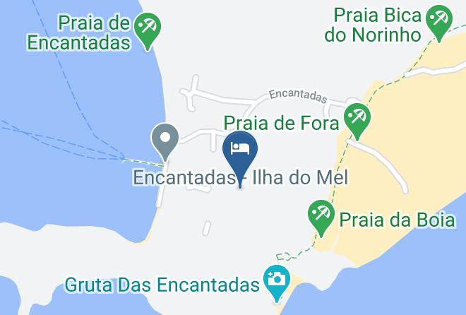 Paranagua - Pousada Tia Tina Maps