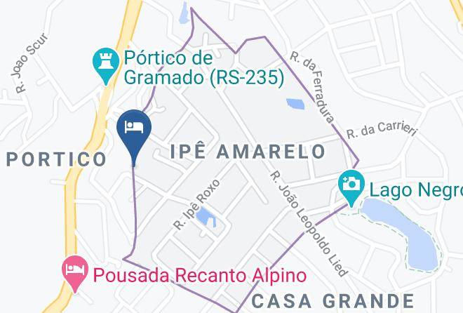 Gramado - Pousada Recanto Do Tirol Maps