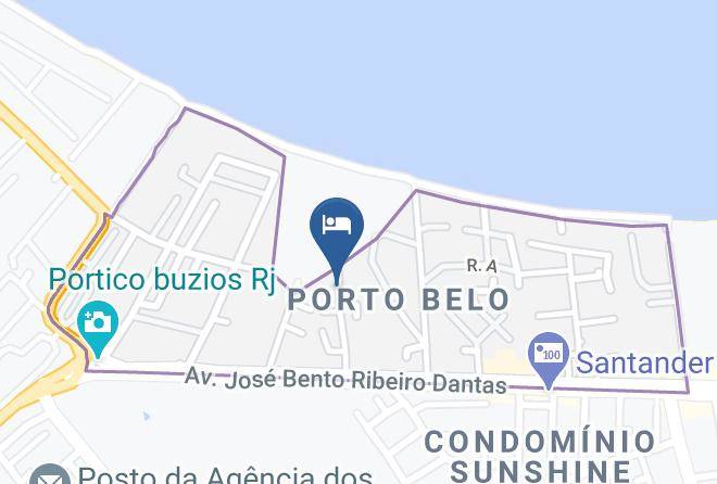 Buzios - Pousada Repouso Das Flores Maps