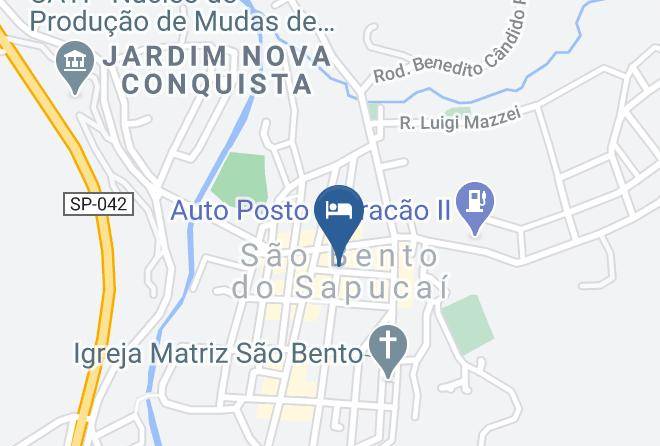 Sao Bento Do Sapucai - Pousada Toca Do Lago Maps