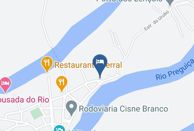 Barreirinhas - Pousada Toca Do Vaidoso Maps