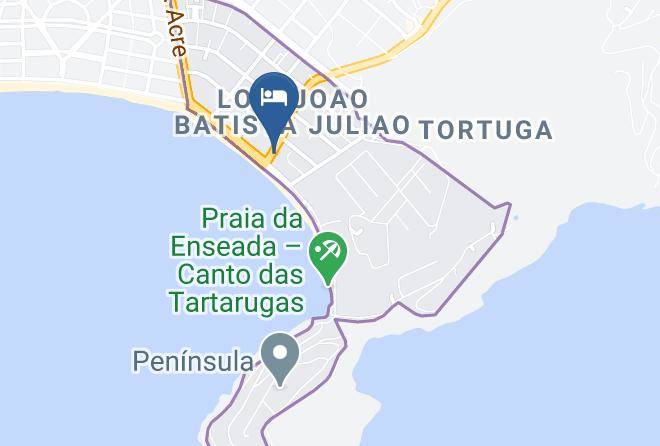 Guaruja - Pousada Tortugas Maps