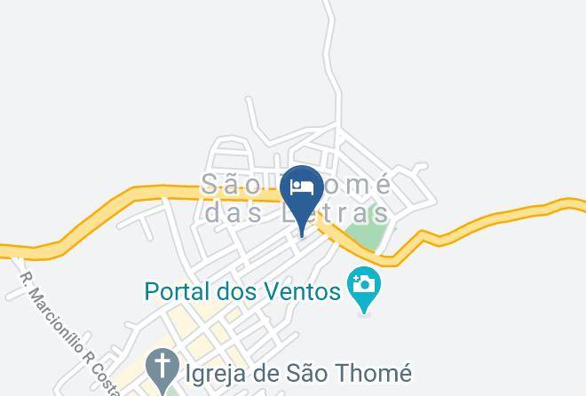 Sao Tome Das Letras - Pousada Travel Roots Maps