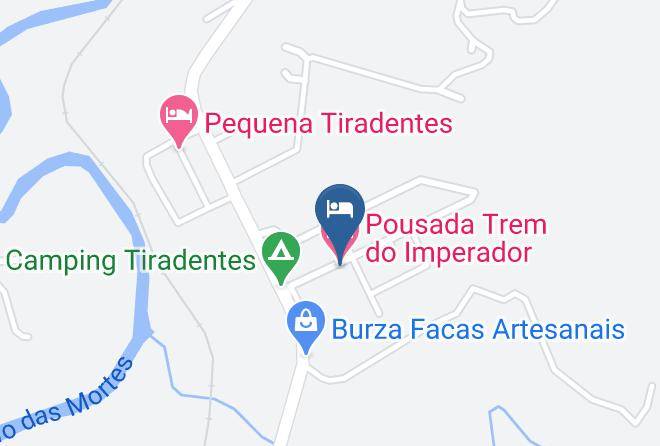 Tiradentes - Pousada Trem Do Imperador Maps