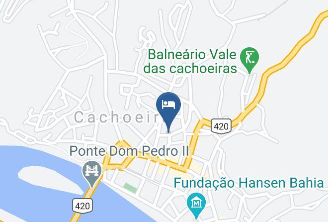 Cachoeira - Pousada Treze De Marco Maps