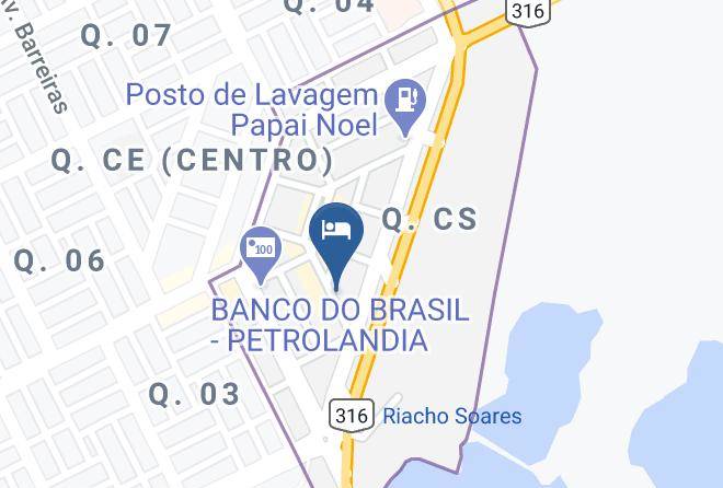 Petrolandia - Pousada Triangulo Maps