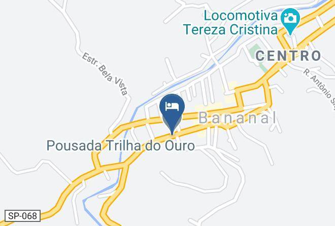 Bananal - Pousada Trilha Do Ouro Maps