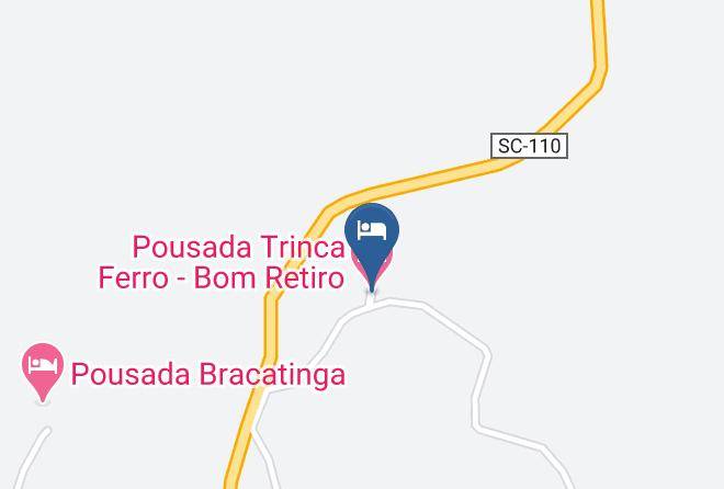 Bom Retiro - Pousada Trinca Ferro Bom Retiro Maps