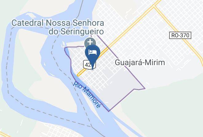 Guajara Mirim - Pousada Tropical Maps