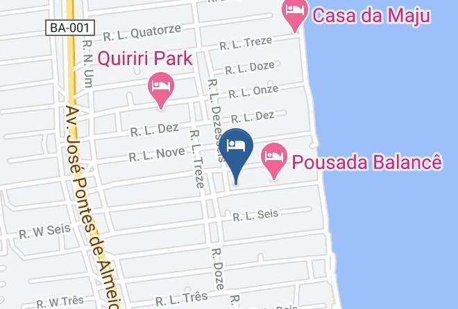 Prado - Pousada Tropical Prado Maps