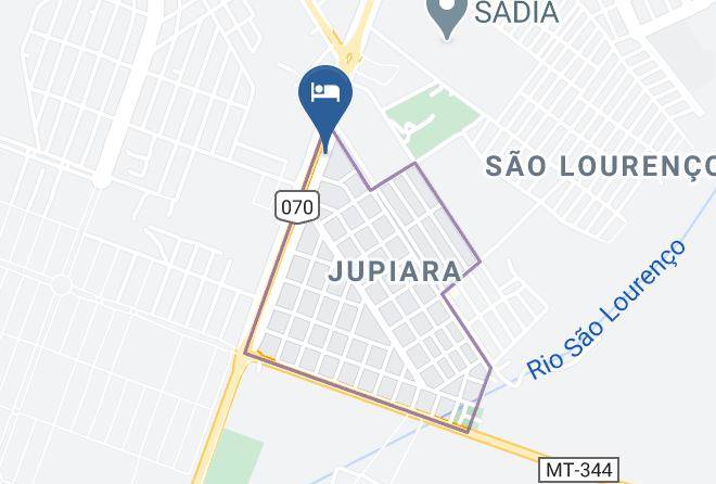 Campo Verde - Pousada Tucanu's Maps