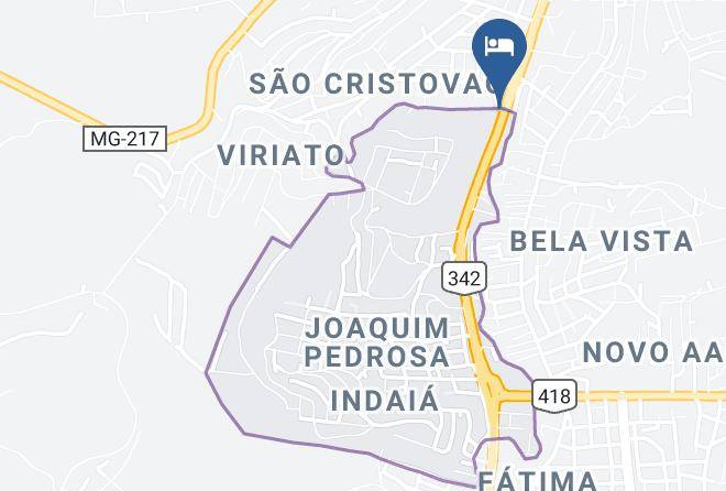 Teofilo Otoni - Pousada Turmalina Maps