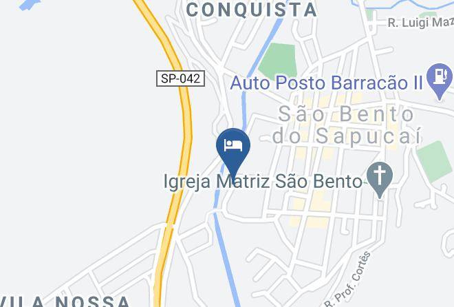 Sao Bento Do Sapucai - Pousada Turmalinas Maps