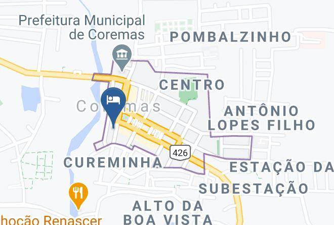 Coremas - Pousada Uniao Coremas Pb Maps