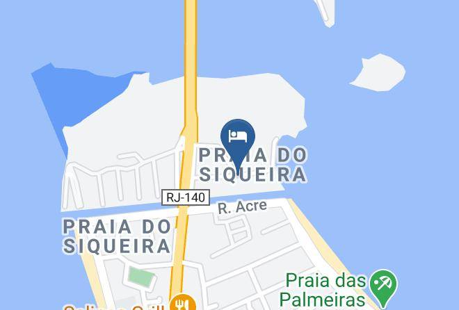 Cabo Frio - Pousada Uti Do Lazer Maps