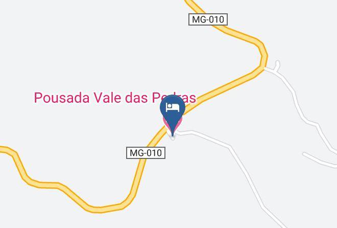 Conceicao Do Mato Dentro - Pousada Vale Das Pedras Maps