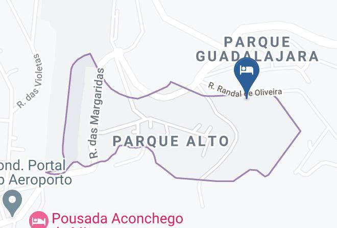 Juiz De Fora - Pousada Vale Do Amanhecer Maps
