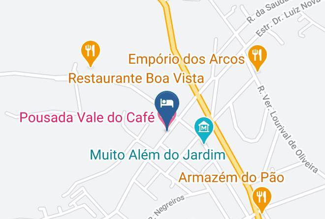 Barra Do Pirai - Pousada Vale Do Cafe Maps