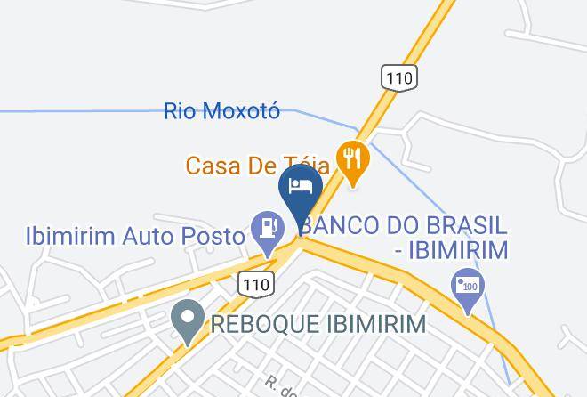 Ibimirim - Pousada Vale Do Moxoto Maps