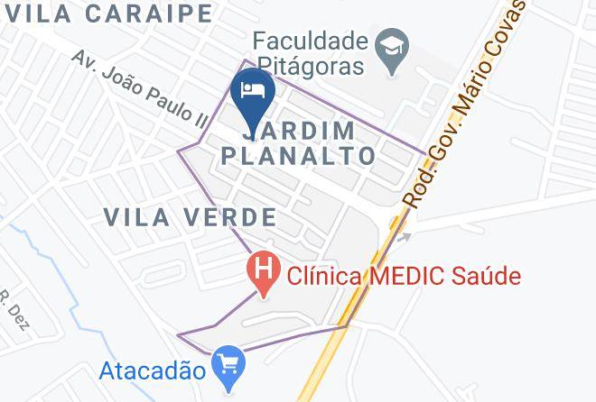 Teixeira De Freitas - Pousada Valenca Ii Maps