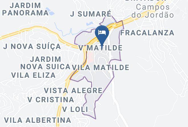 Campos Do Jordao - Pousada Valle Do Luar Maps