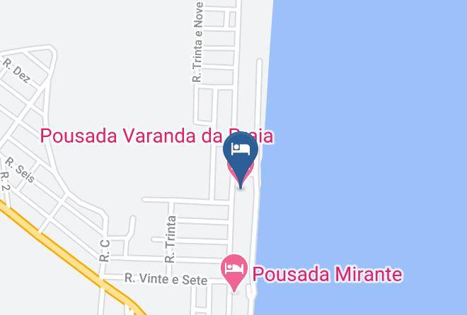 Conceicao Da Barra - Pousada Varanda Da Praia Maps