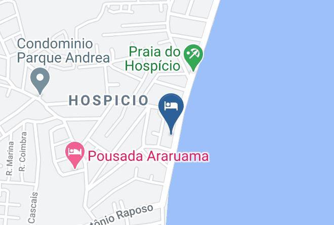 Araruama - Pousada Varandas Lagoa Azul Maps