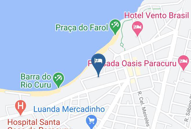 Paracuru - Pousada Vela Branca Maps