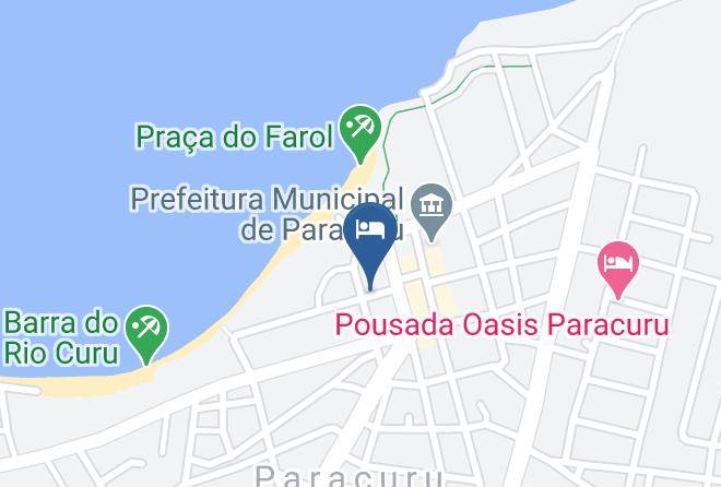 Paracuru - Pousada Veleiro In Paracuru Maps