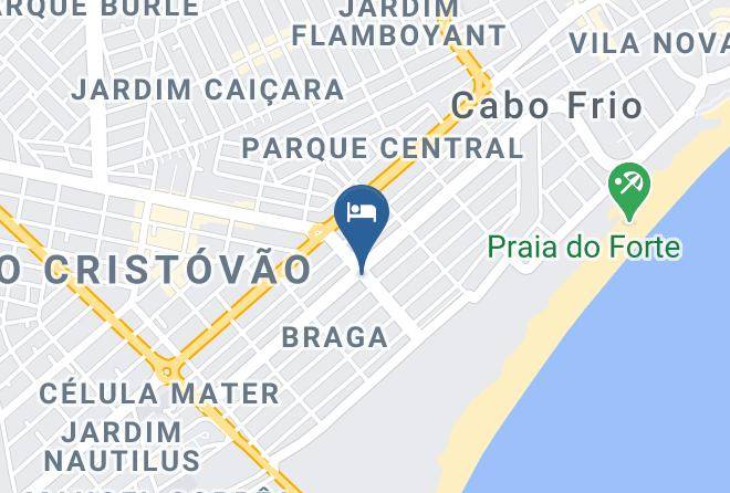Cabo Frio - Pousada Vento Leste Maps