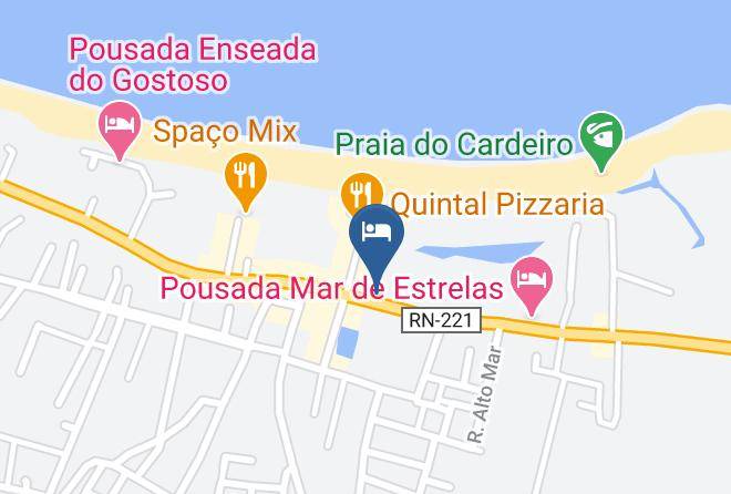 Touros - Pousada Vento Norte Maps